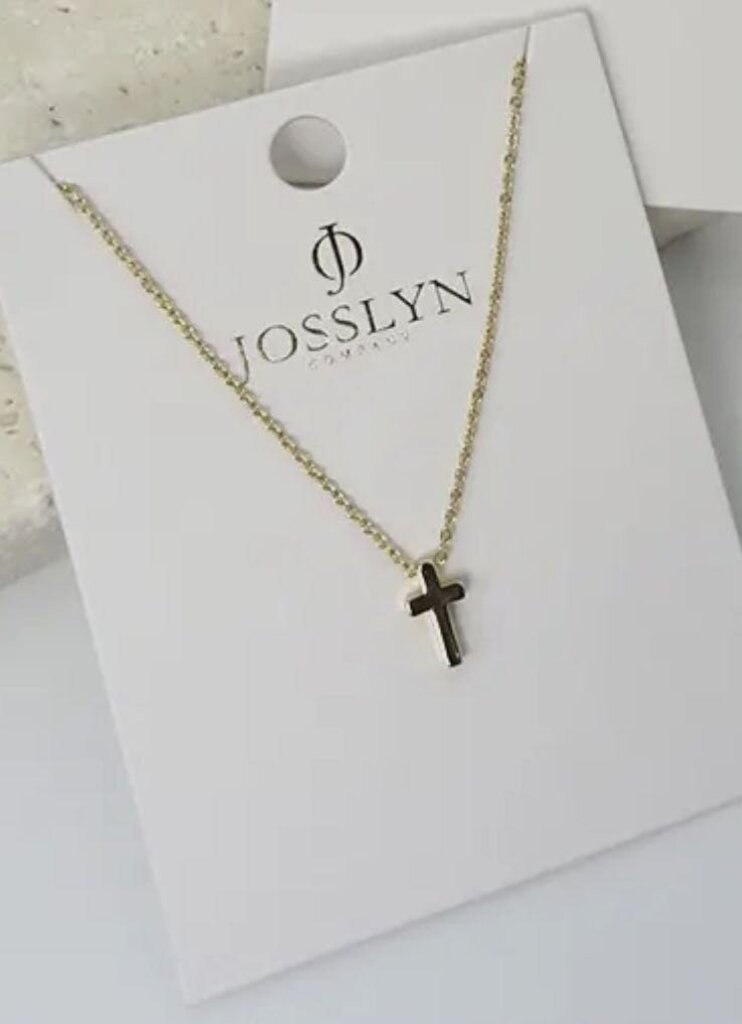Josslyn cross necklace