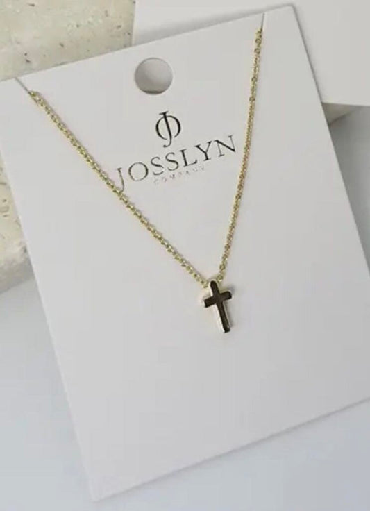 Josslyn cross necklace