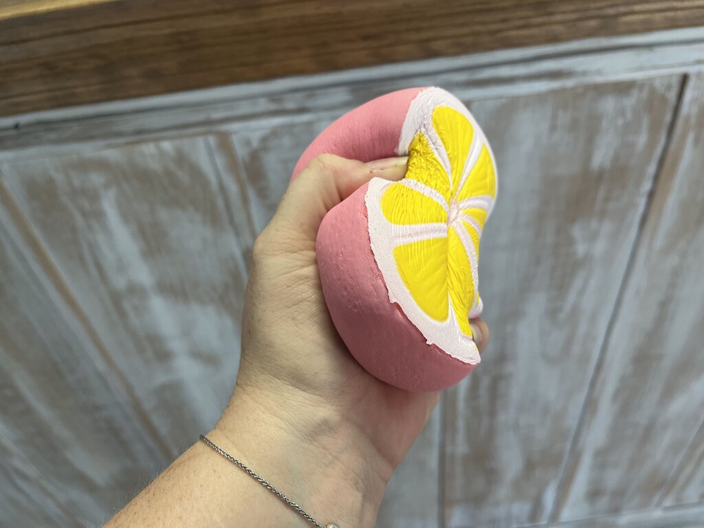 Pink Lemon Squishy