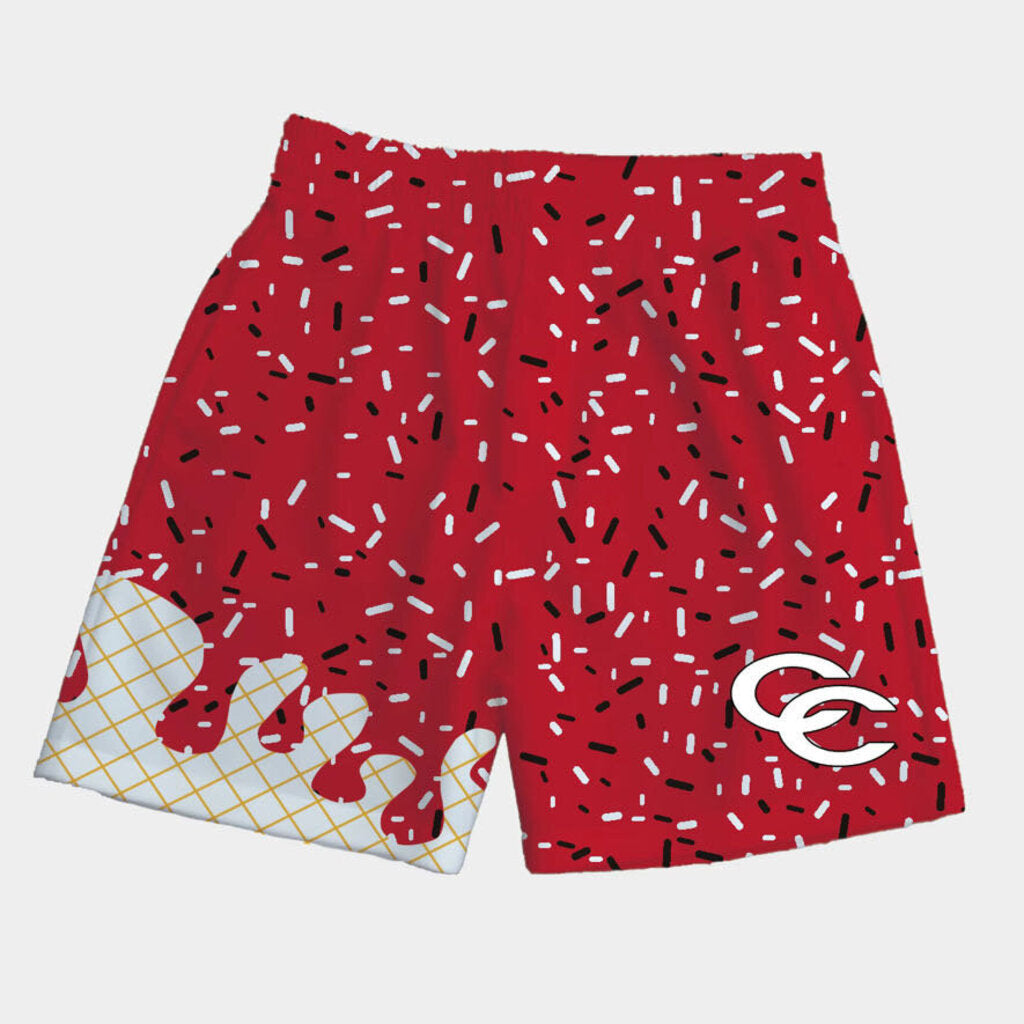 Coffee County Drip Mesh Shorts