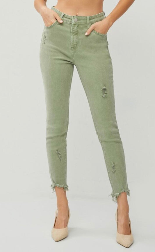 Risen Sage Skinny Jeans