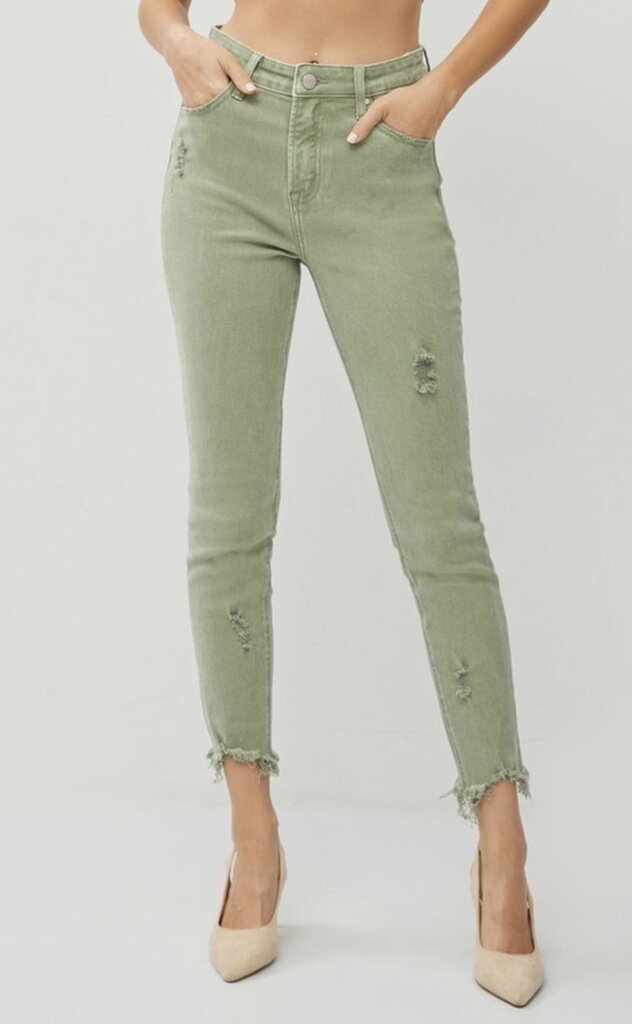Risen Sage Skinny Jeans