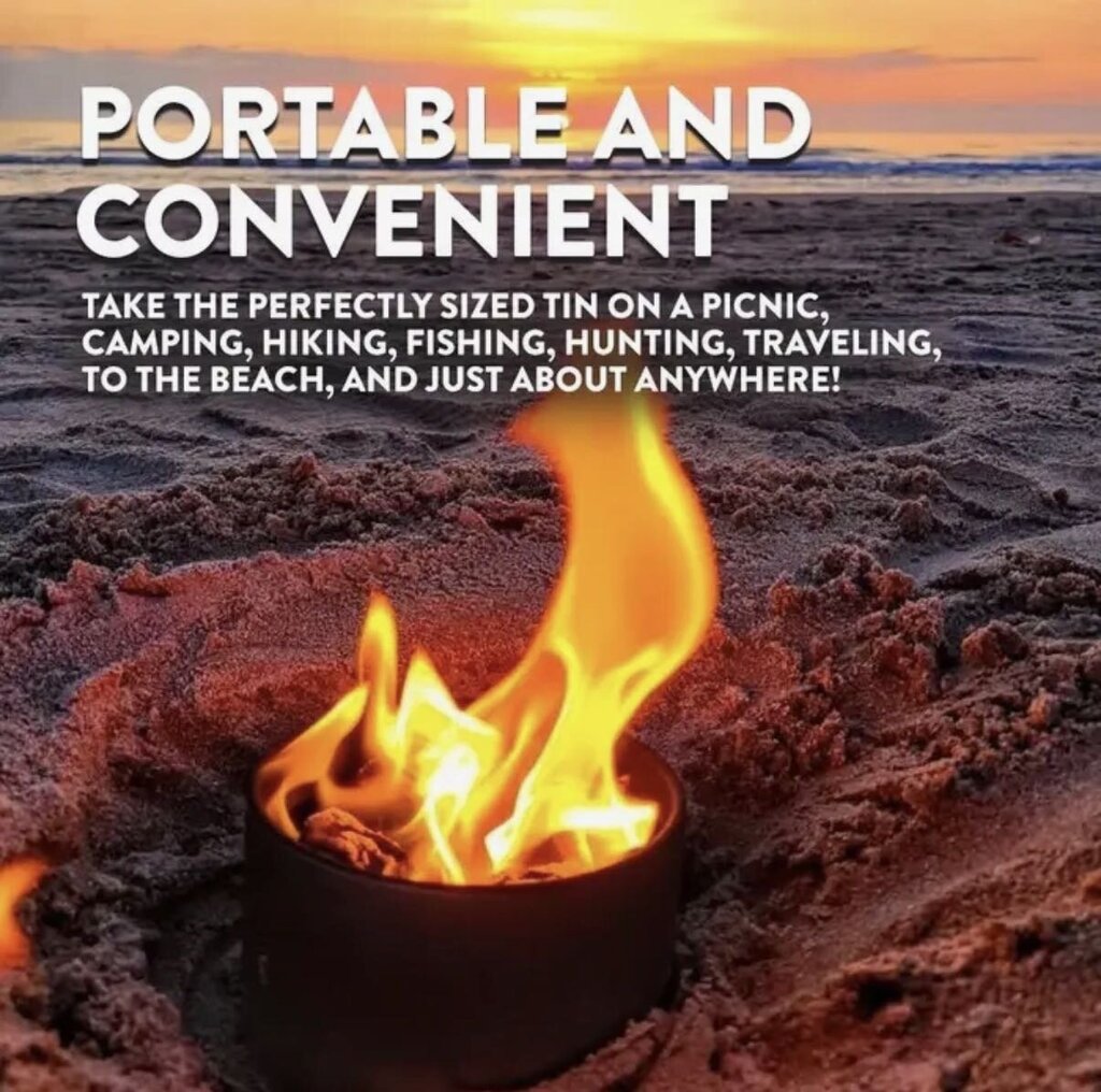 Portable Fire Pit Father's Day Edition