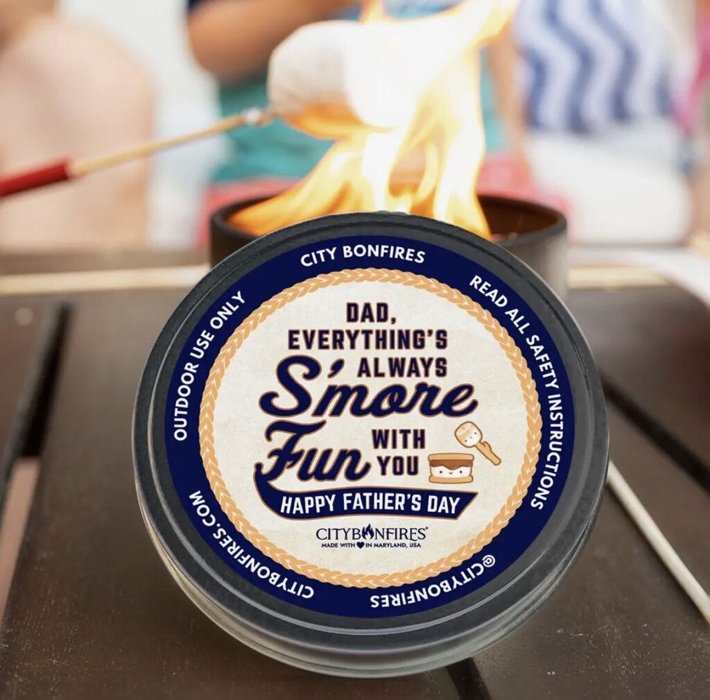 Hersheys Smores Portable Fire Pit KIT Father's Day Edition